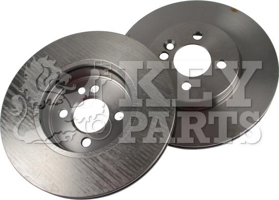 Key Parts KBD4617 - Гальмівний диск avtolavka.club