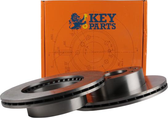 Key Parts KBD4687 - Гальмівний диск avtolavka.club