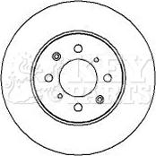 Key Parts KBD4082 - Гальмівний диск avtolavka.club