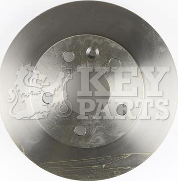 Key Parts KBD4072 - Гальмівний диск avtolavka.club
