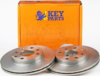Key Parts KBD4858 - Гальмівний диск avtolavka.club