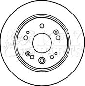 Key Parts KBD4804 - Гальмівний диск avtolavka.club