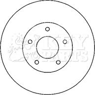 Key Parts KBD4821 - Гальмівний диск avtolavka.club