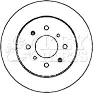 Key Parts KBD4398 - Гальмівний диск avtolavka.club