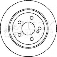 Key Parts KBD4354 - Гальмівний диск avtolavka.club