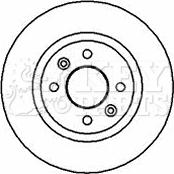 Key Parts KBD4317 - Гальмівний диск avtolavka.club