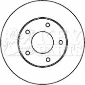 Key Parts KBD4327 - Гальмівний диск avtolavka.club