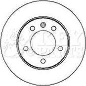 Key Parts KBD4296 - Гальмівний диск avtolavka.club