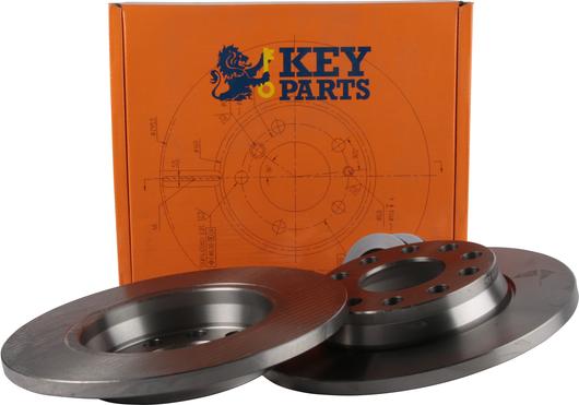 Key Parts KBD4284 - Гальмівний диск avtolavka.club