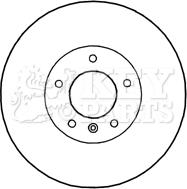 Key Parts KBD4782 - Гальмівний диск avtolavka.club