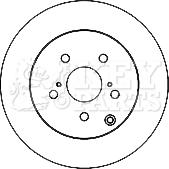 Key Parts KBD5159 - Гальмівний диск avtolavka.club