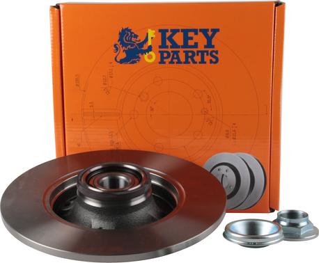 Key Parts KBD5808S - Гальмівний диск avtolavka.club