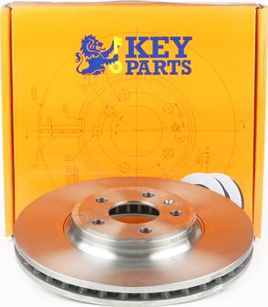 Key Parts KBD5819S - Гальмівний диск avtolavka.club