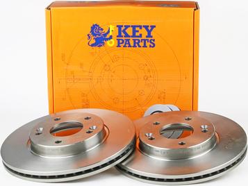 Key Parts KBD5278 - Гальмівний диск avtolavka.club