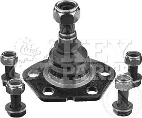 Key Parts KBJ5437 - Шарова опора, несучий / направляючий шарнір avtolavka.club