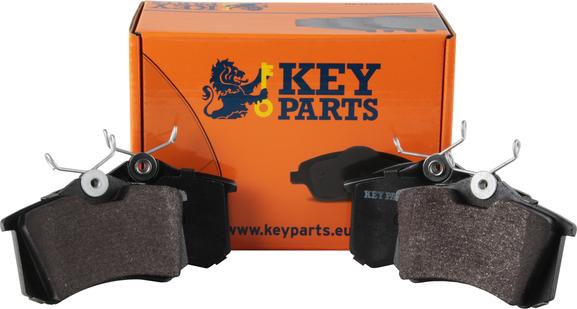 Key Parts KBP1512 - Гальмівні колодки, дискові гальма avtolavka.club