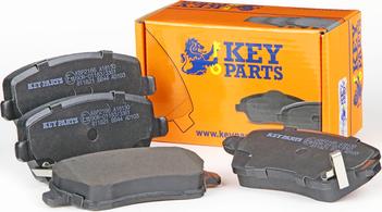 Key Parts KBP2166 - Гальмівні колодки, дискові гальма avtolavka.club