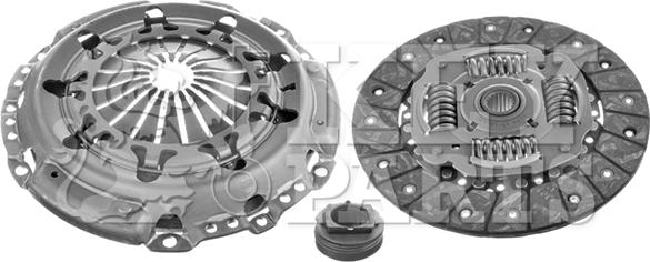 Key Parts KC7625 - Комплект зчеплення avtolavka.club