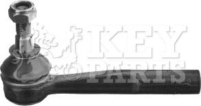 Key Parts KTR5009 - Наконечник рульової тяги, кульовий шарнір avtolavka.club