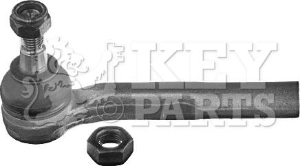 Key Parts KTR5131 - Наконечник рульової тяги, кульовий шарнір avtolavka.club