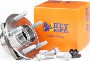 Key Parts KWB1165 - Комплект підшипника маточини колеса avtolavka.club
