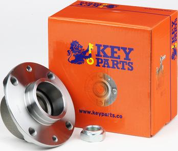 Key Parts KWB291 - Комплект підшипника маточини колеса avtolavka.club