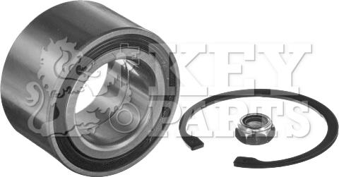 Key Parts KWB701 - Комплект підшипника маточини колеса avtolavka.club