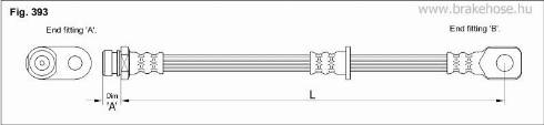 KK95KFT FT0636 - Гальмівний шланг avtolavka.club