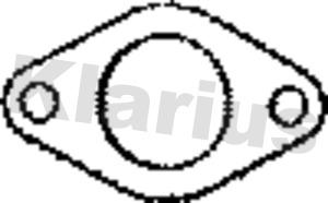 Klarius 410485 - Прокладка, труба вихлопного газу avtolavka.club