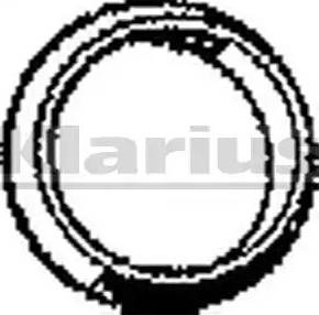 Klarius 410421 - Прокладка, труба вихлопного газу avtolavka.club