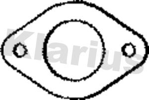 Klarius 410106 - Прокладка, труба вихлопного газу avtolavka.club