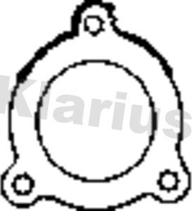 Klarius 410798 - Прокладка, труба вихлопного газу avtolavka.club