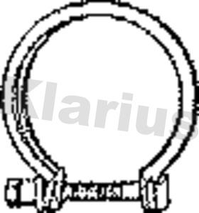 Klarius 430587 - З'єднувальні елементи, система випуску avtolavka.club