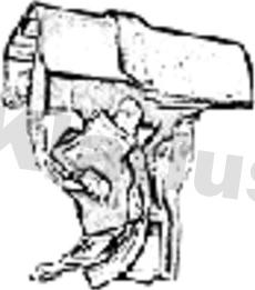 Klarius 420538 - Кронштейн, втулка, система випуску avtolavka.club