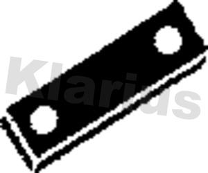 Klarius 420081 - Кронштейн, втулка, система випуску avtolavka.club