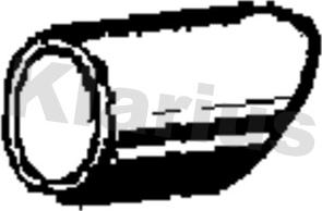 Klarius 110522 - Труба вихлопного газу avtolavka.club