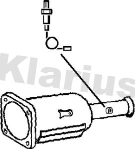Klarius 390697 - Сажі / частковий фільтр, система вихлопу ОГ avtolavka.club