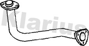 Klarius 301526 - Труба вихлопного газу avtolavka.club