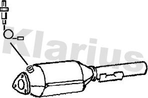 Klarius 311117 - Каталізатор avtolavka.club