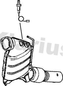 Klarius 322455 - Каталізатор avtolavka.club