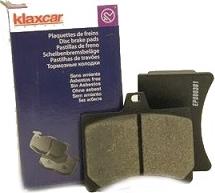 Klaxcar France 24234z - Гальмівні колодки, дискові гальма avtolavka.club