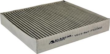 Klaxcar France FC030z - Фільтр, повітря у внутрішній простір avtolavka.club