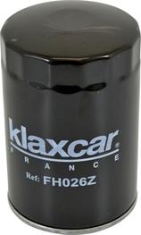 Klaxcar France FH026z - Масляний фільтр avtolavka.club