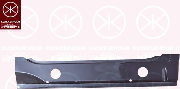 Klokkerholm 9558061 - Підніжка, накладка порога avtolavka.club