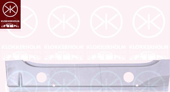 Klokkerholm 9558062 - Підніжка, накладка порога avtolavka.club