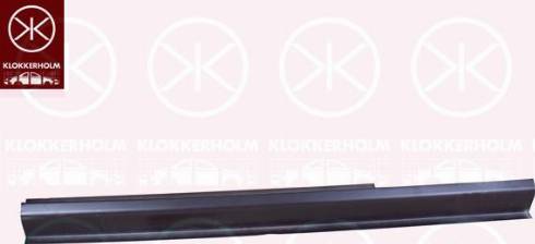 Klokkerholm 9501011 - Підніжка, накладка порога avtolavka.club