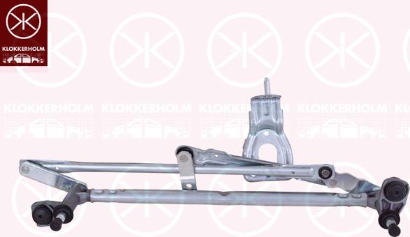 Klokkerholm 95073280 - Система тяг і важелів приводу склоочисника avtolavka.club