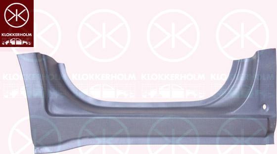 Klokkerholm 5088 042 - Підніжка, накладка порога avtolavka.club