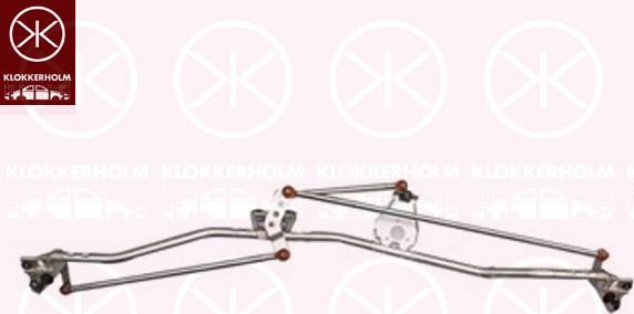 Klokkerholm 50263280 - Система тяг і важелів приводу склоочисника avtolavka.club