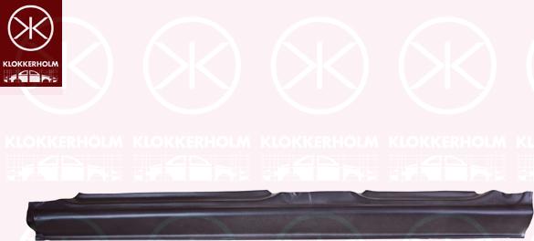 Klokkerholm 6731011 - Підніжка, накладка порога avtolavka.club